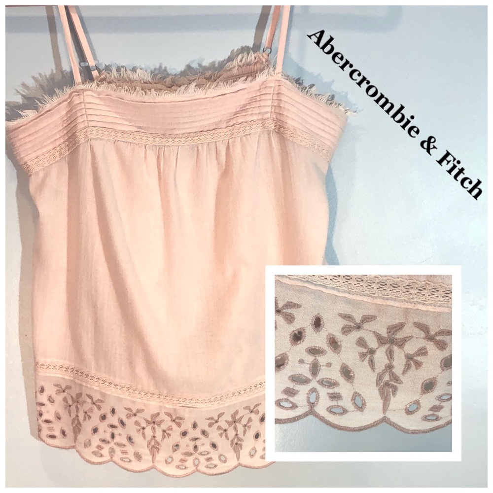 Abercrombie & Fitch Pastel Pink Tank Top, Sz Small